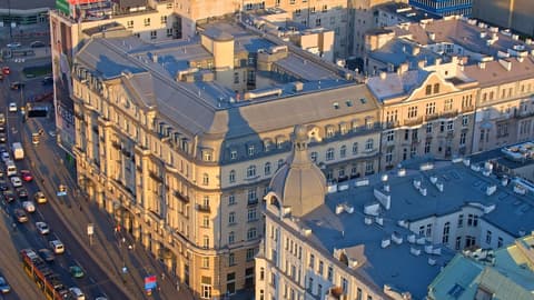 Polonia Palace Hotel, Exterior