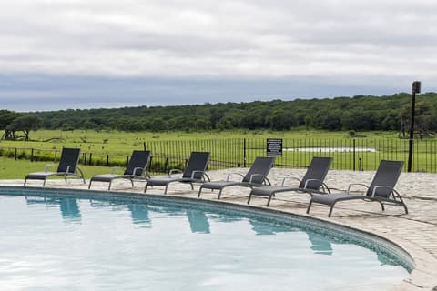 Hwange Safari Lodge, Front of property