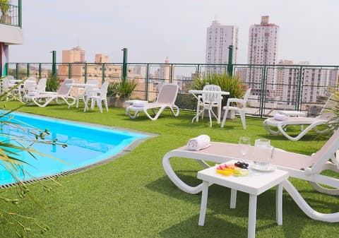 Hotel Cecilia, Terrace/patio