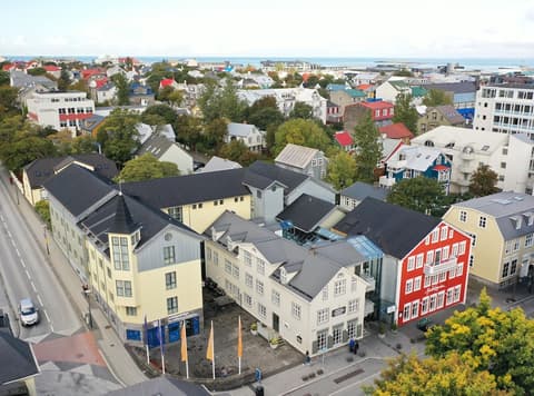 Hotel Reykjavik Centrum, Aerial view