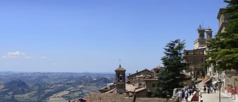 Hotel Titano, Aerial view