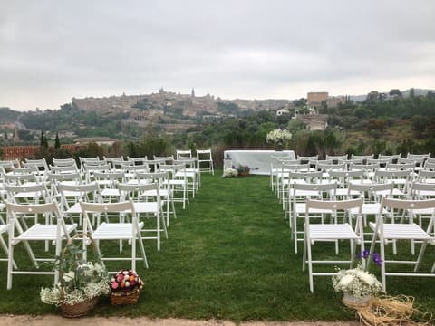 Hotel Cigarral El Bosque, Outdoor wedding area