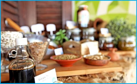 Poseidonia Beach Hotel, Breakfast area