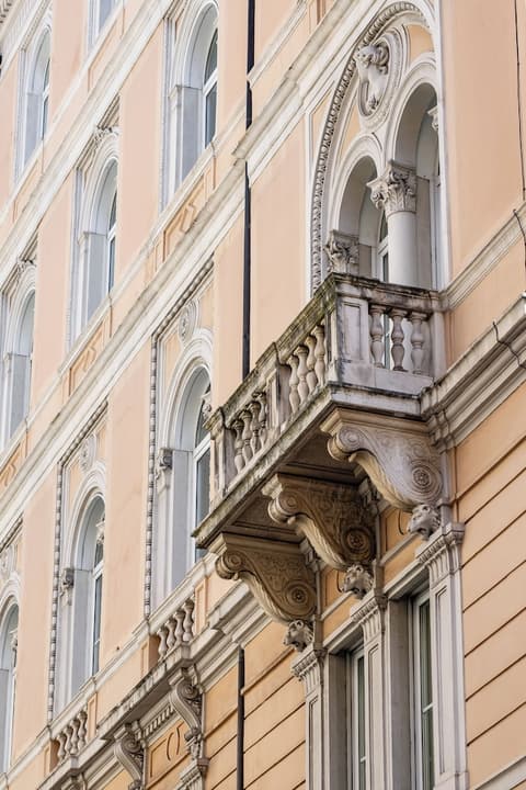 Hotel Continentale, Front of property