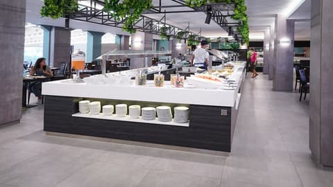 Ohtels Belvedere, Buffet