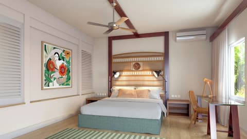 The Ravenala Attitude, Room