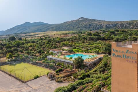 Villa Zina Park Hotel, Aerial view