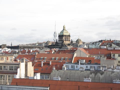 Majestic Plaza Hotel Prague, View from room