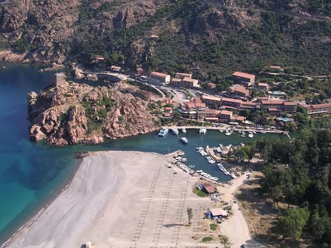 Hotel le Vaita, Aerial view