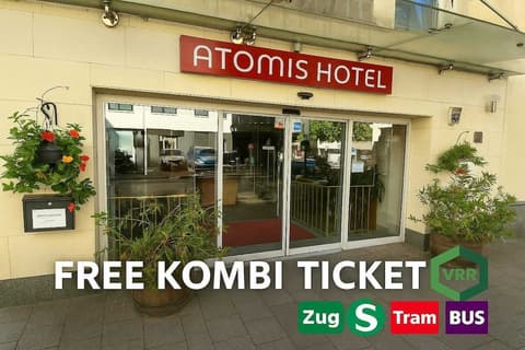 Atomis Hotel Düsseldorf City, Front of property
