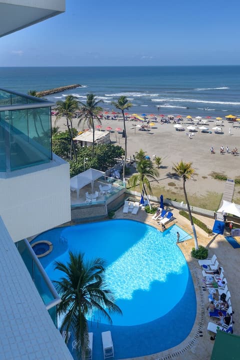 Hotel Dann Cartagena, View from room
