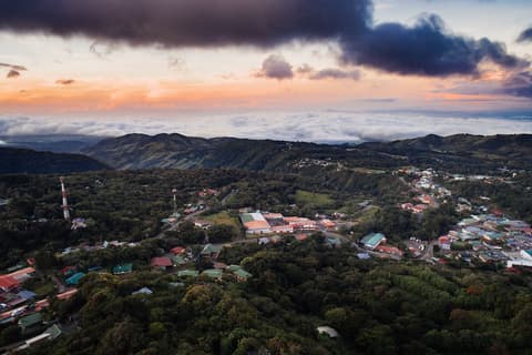 Chira Glamping Resort Monteverde, Aerial view