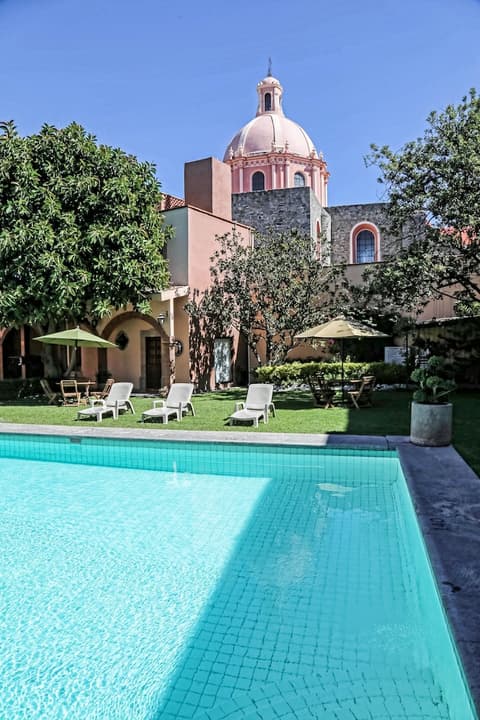 Hotel La Plaza de Tequisquiapan, Outdoor pool