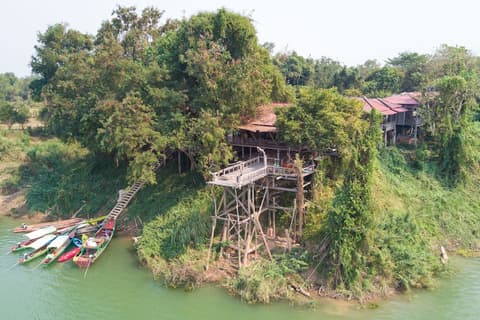 Mekong Bird Resort, Aerial view