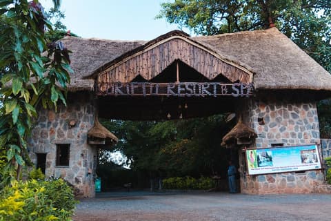 Kuriftu Resort & Spa Lake Tana, Interior entrance