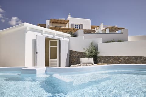 Sharm Hotel Mykonos, Terrace/patio