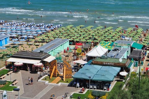 Hotel Rossini, Aerial view