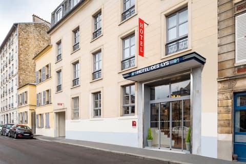 Hotel Des Lys, Front of property