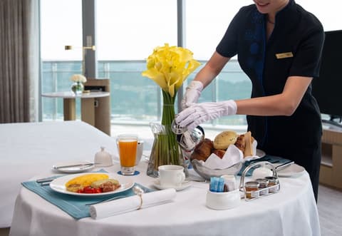 Atlantis Sanya, In-room dining