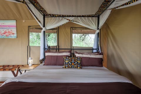 Gnu Ndutu Camp