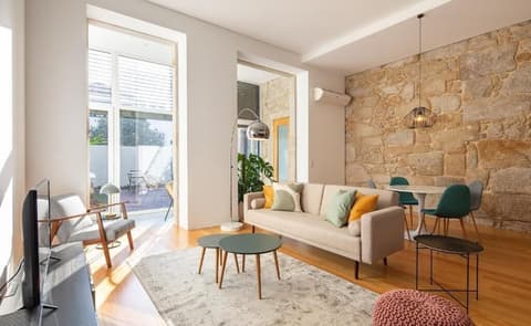 Premium Suites & Apartments Porto Centre, Living area