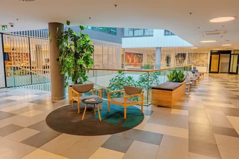 Hotel Academia, Lobby sitting area