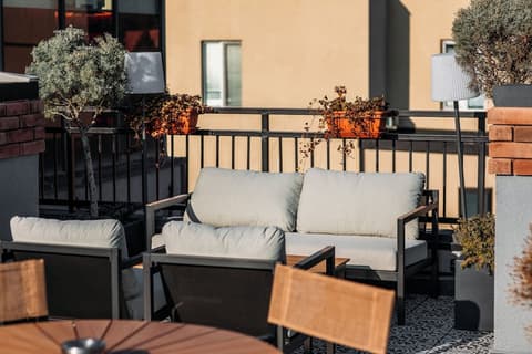 Timber Boutique Hotel, Terrace/patio