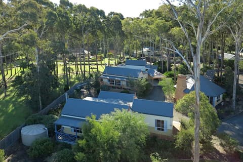 Waverley House Cottages, Aerial view