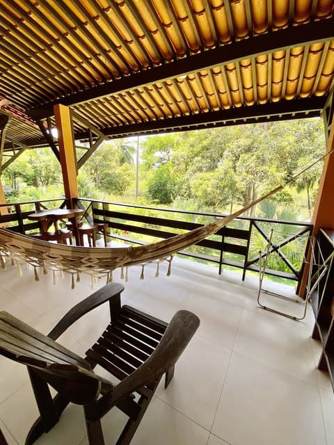 Eco Pousada Paraíso dos Coqueirais, Living area