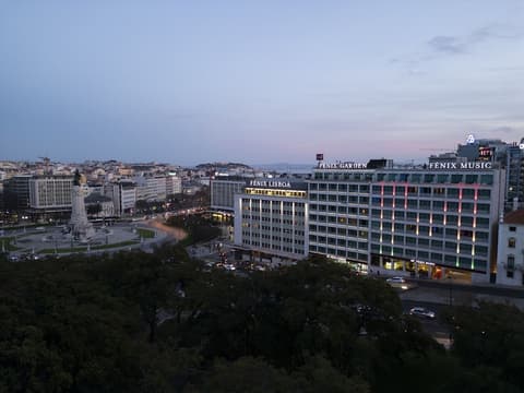 HF Fénix Garden, Aerial view