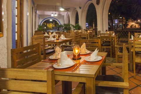 Hotel Villa Blanca Huatulco, Restaurant