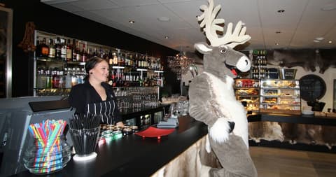 Hotel Hullu Poro, Lobby