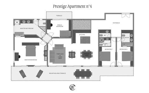 LeCrans Hotel & Spa, Room