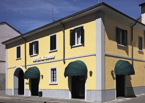 Albergo Al Corso, Front of property