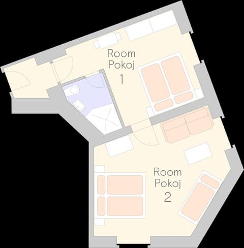 Hotel Golden City Garni, Floor plan