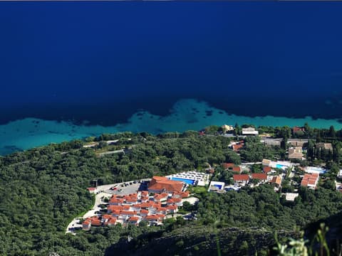 Pantokrator Hotel, Aerial view