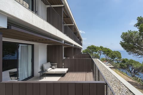 Parador de Aiguablava, Terrace/patio