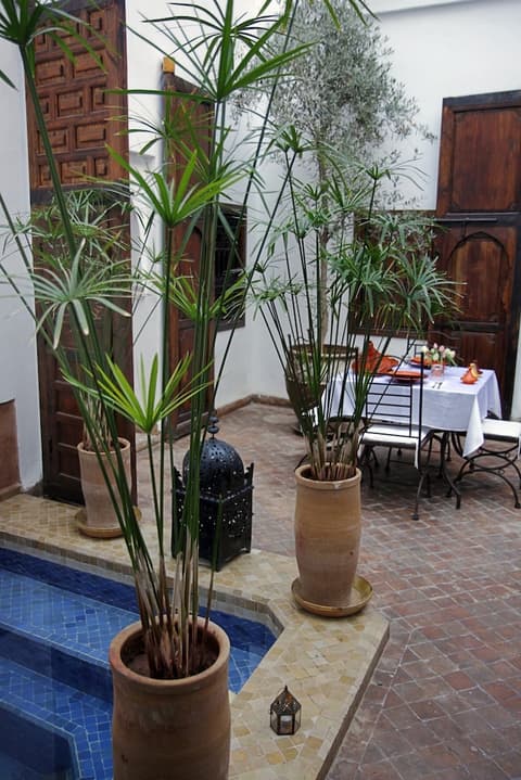 Riad Elixir, Interior entrance