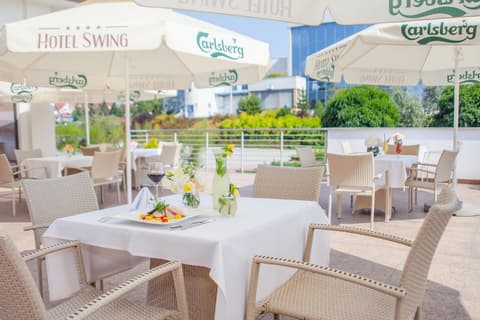 Hotel Swing, Terrace/patio