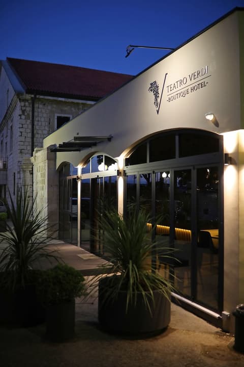 Teatro Verdi Hotel, Front of property - evening/night
