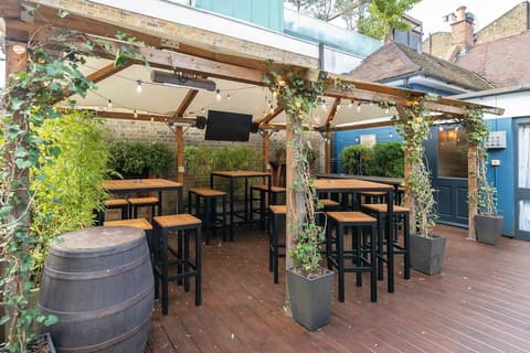 The Bridge in Barnes, Terrace/patio