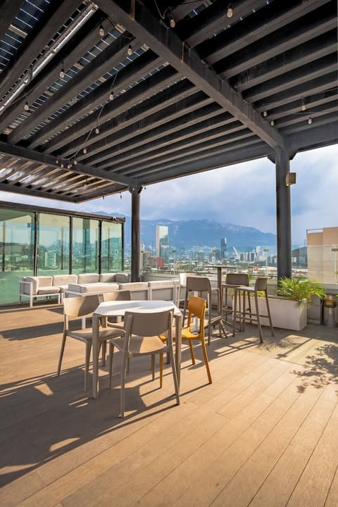 SJ Grand Hotel Monterrey, Rooftop terrace