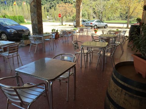 Hostal Atalaya, Outdoor dining