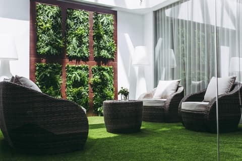 Masa Hotel 5 de Outubro, Terrace/patio