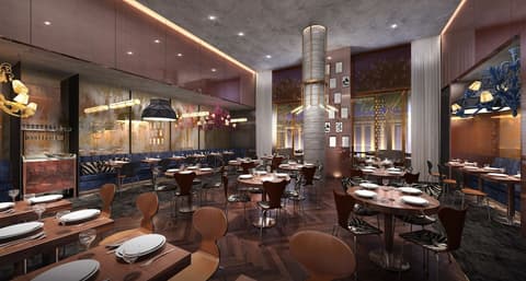 Hotel Hendricks, Breakfast area