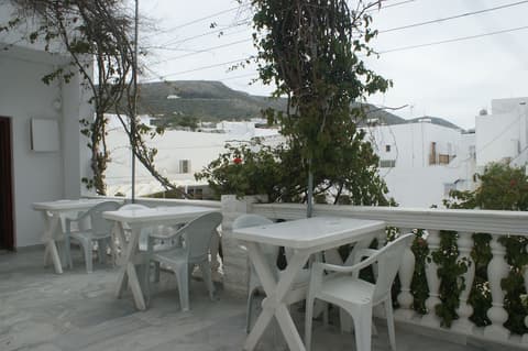 Hotel Eleftheria, Terrace/patio