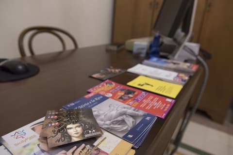 Medusa B&B, Check-in/check-out kiosk