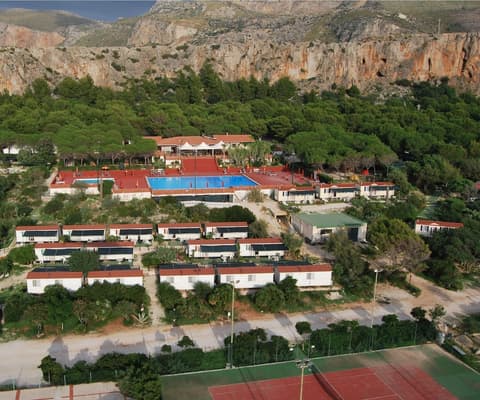 Happy Camp in El Bahira Camping Village, Aerial view