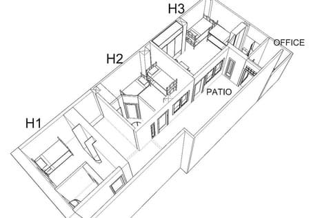 B&B Casa Alfareria 59, Floor plan