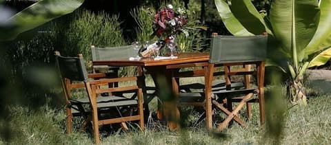 Ol-Moran Tented Camp, Outdoor banquet area